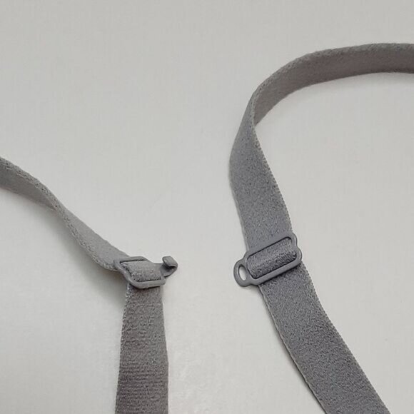 LA SENZA Beyond Sexy Push-up Bra Floral Lace & Rhinestones Grey Sz 36C - Picture 8 of 16